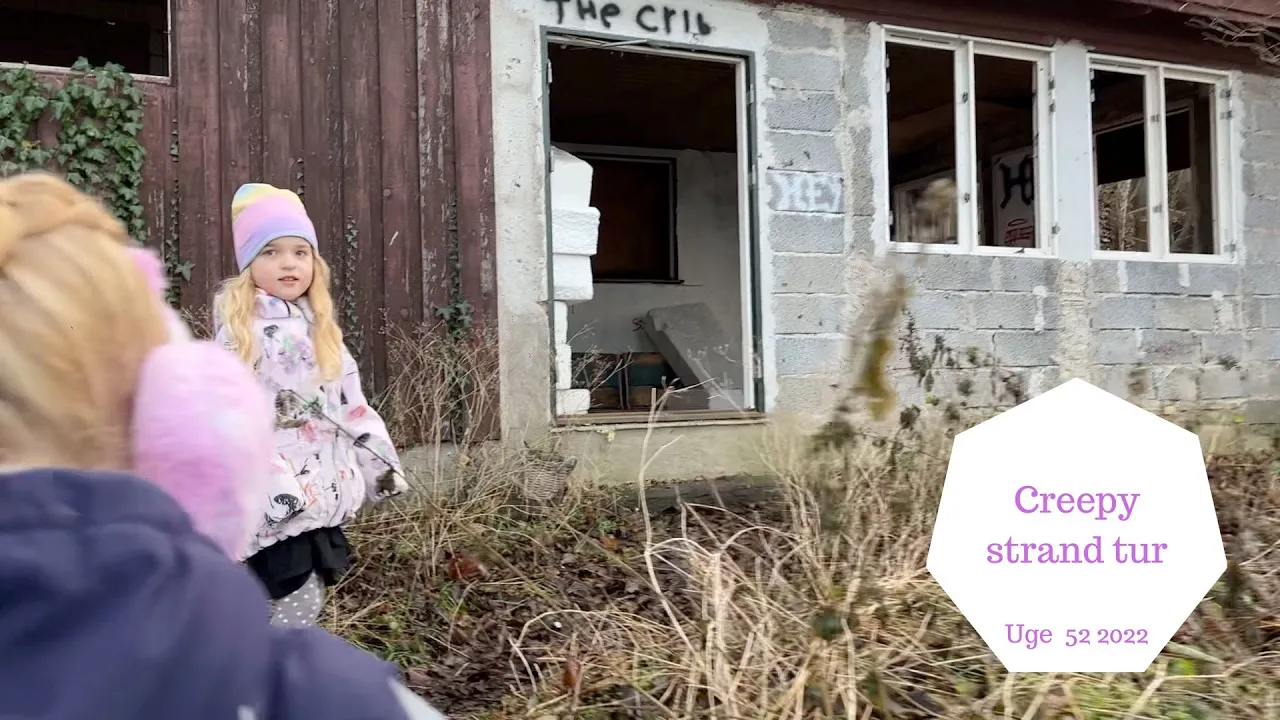 VI TAGER PÅ STRANDEN - VI FINDER ET CREEPY HUS