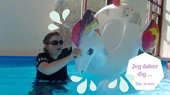 VI DØBER VORE UNICORN I POOLEN