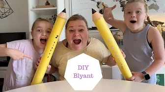 DIY Blyant til Første skoledag