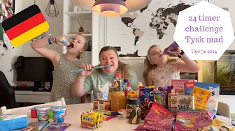 CHALLENGE 24 Timer - Må kun SPISE Mad købt i TYSKLAND