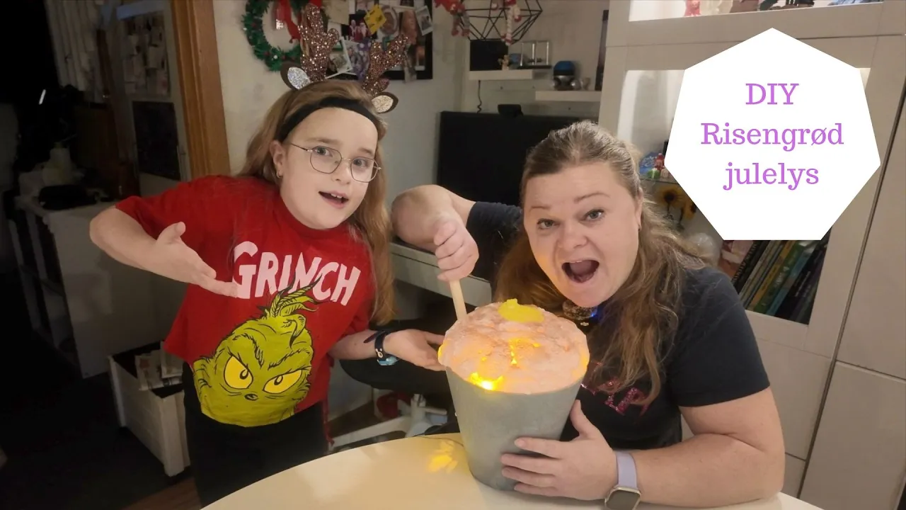 DIY Risengrøds julelys