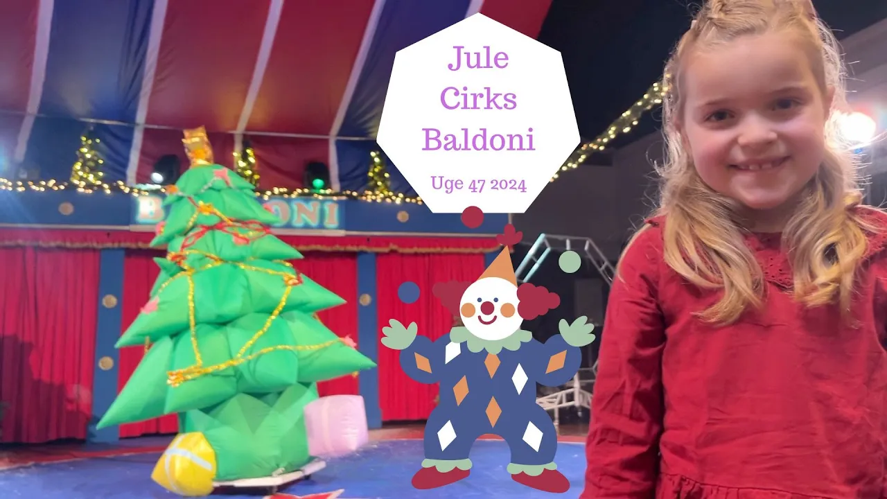 Vi er med i JULE Cirkus BALDONI