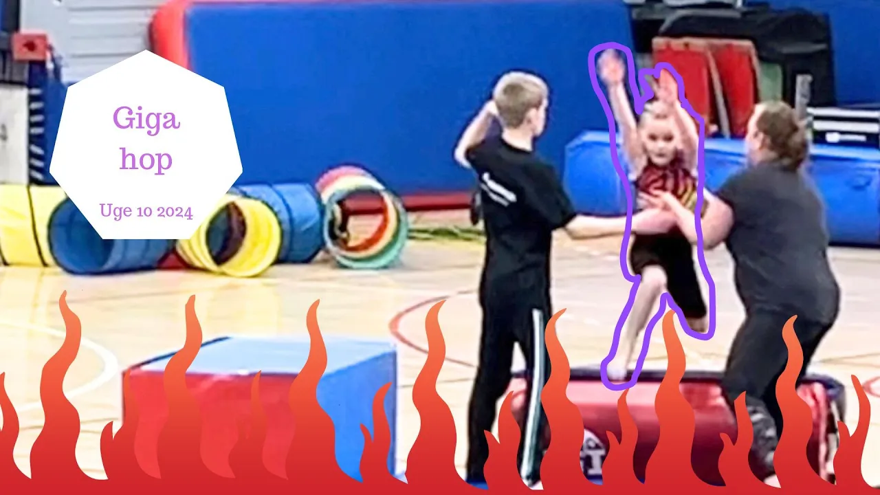 HALEYS FØRSTE RIGTIGE GYMNASTIK OPVISNING - HALEY GRÆDER MEGA MEGET