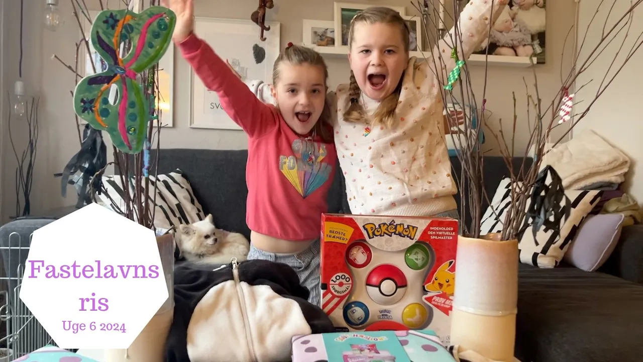 OVERRASKER PIGERNE MED FASTELAVNS RIS