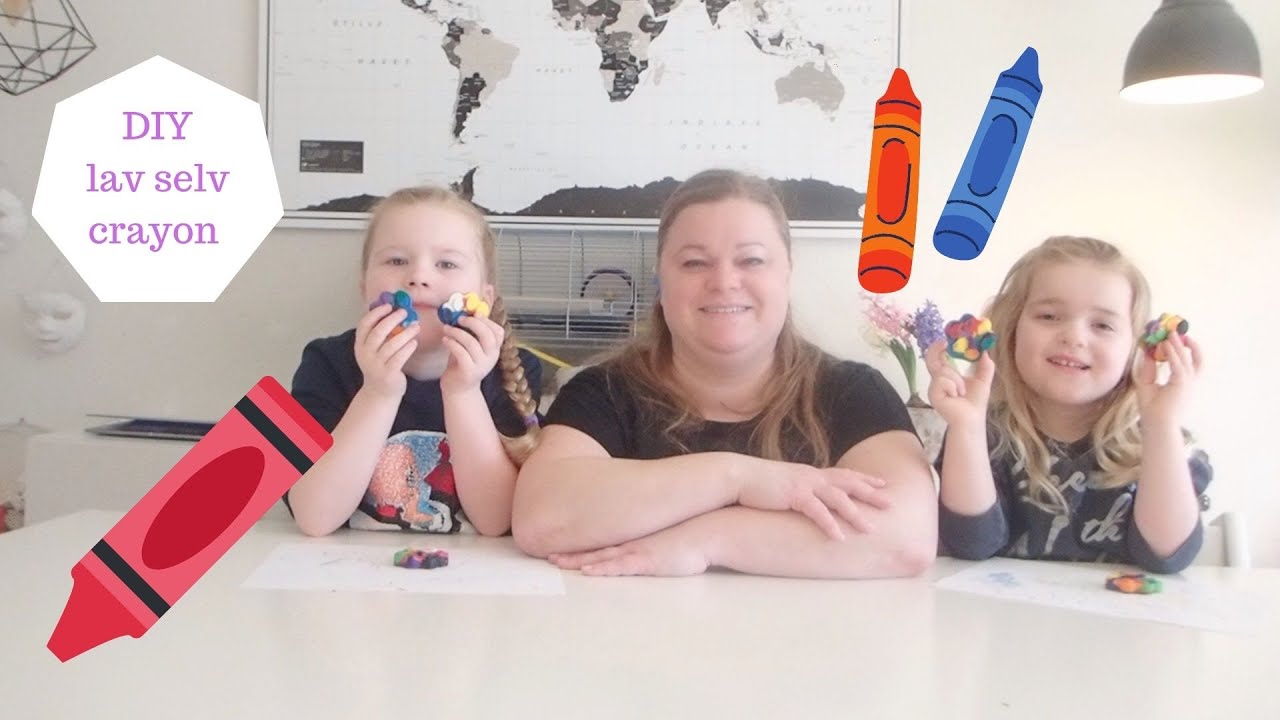 DIY LAV SELV CRAYONS