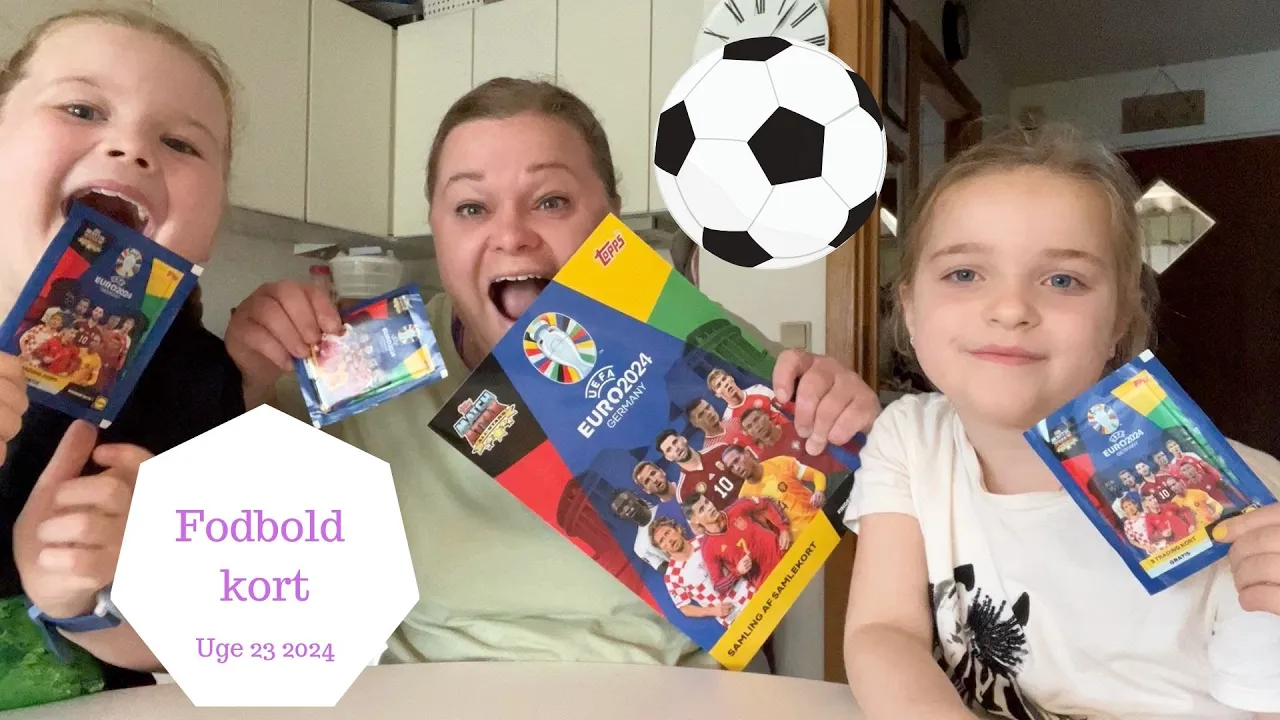 ÅBNER UEFA EURO2024 FODBOLDKORT FRA LIDL