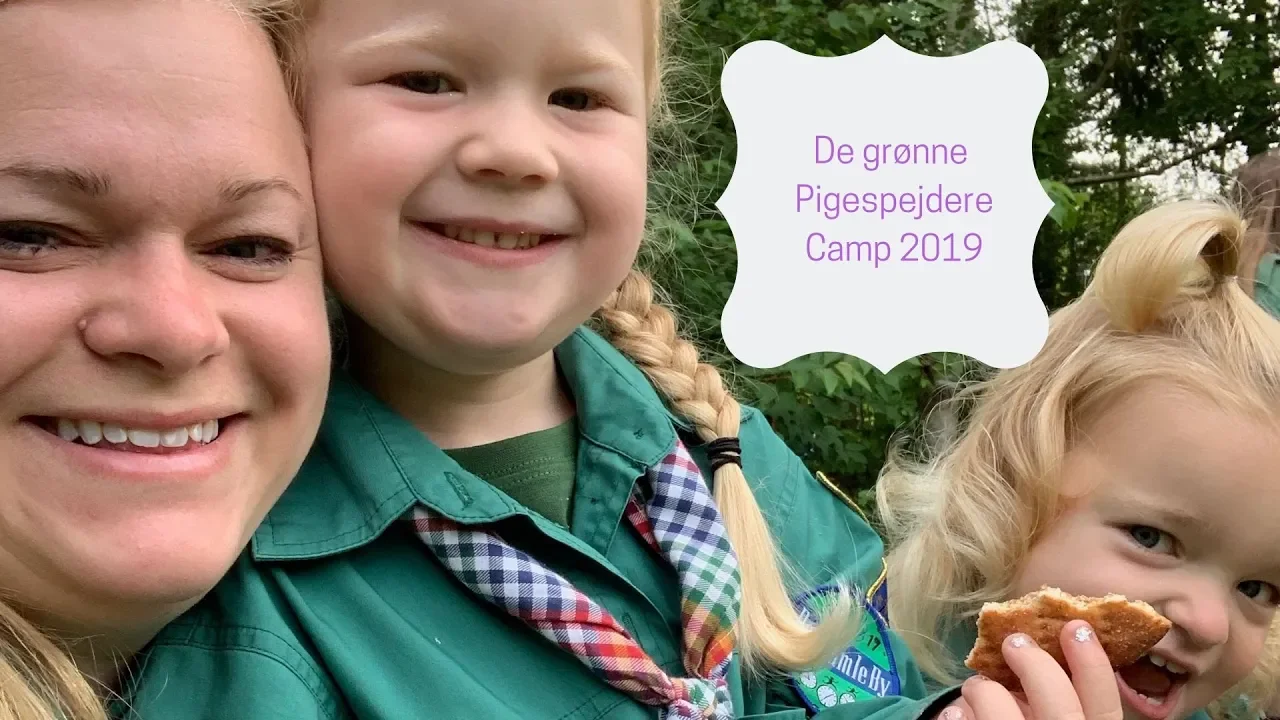 The First Camp Experience for Young Girls with De grønne Pigespejdere