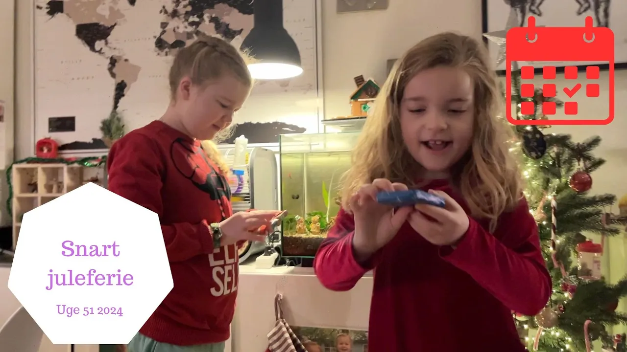 Det er snart JULEFERIE - Ikke Mange DAGE igen