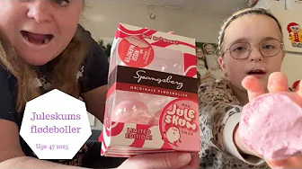 Vi smager de nye Skum Julemænds flødeboller - Taste Test