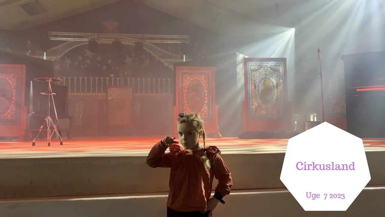 OVERRASKER PIGERNE MED EN TUR I CIRKUSLAND I VINTERFERIEN