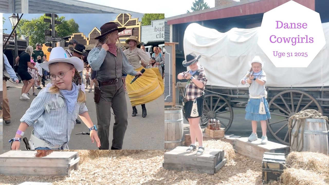 Haley Danser med Cowgirls i High Chaparral