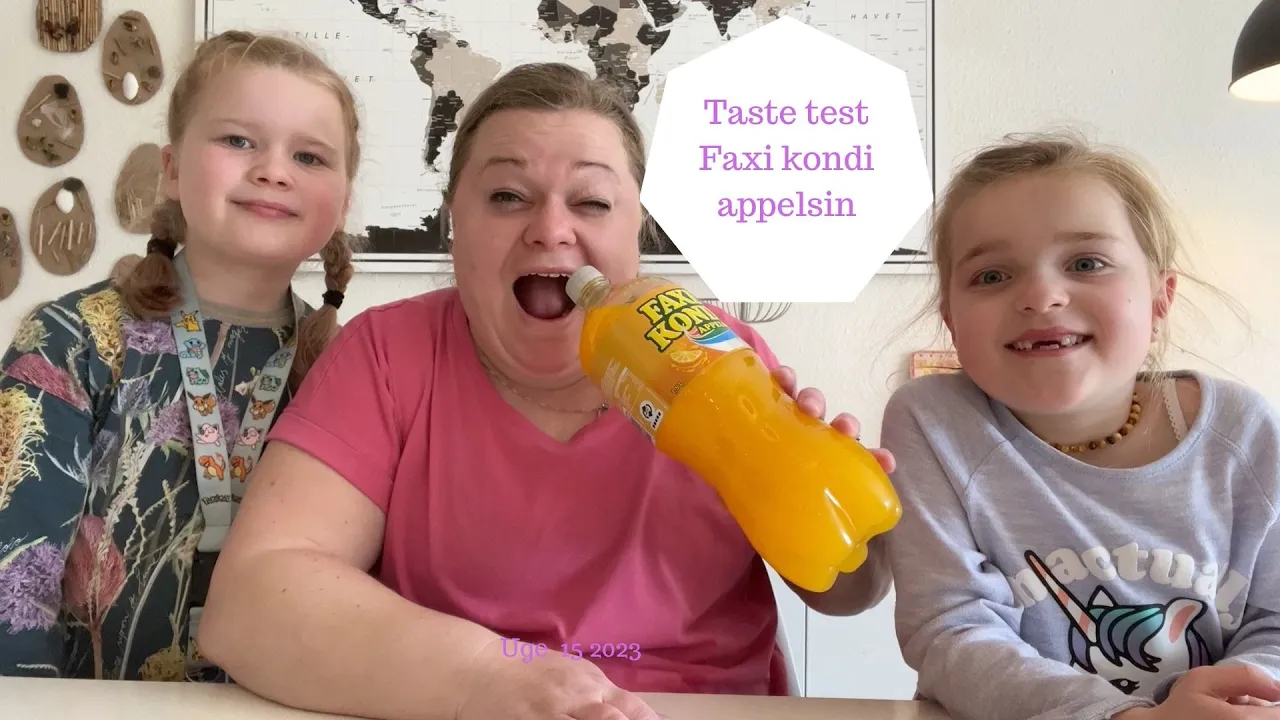 TASTE TEST - FAXE KONDI APPELSIN