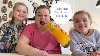 TASTE TEST - FAXE KONDI APPELSIN