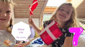 VÆKKER HALEY PÅ HENDES 7 ÅRS FØDSELSDAG - HALEY ÅBNER SINE GAVER