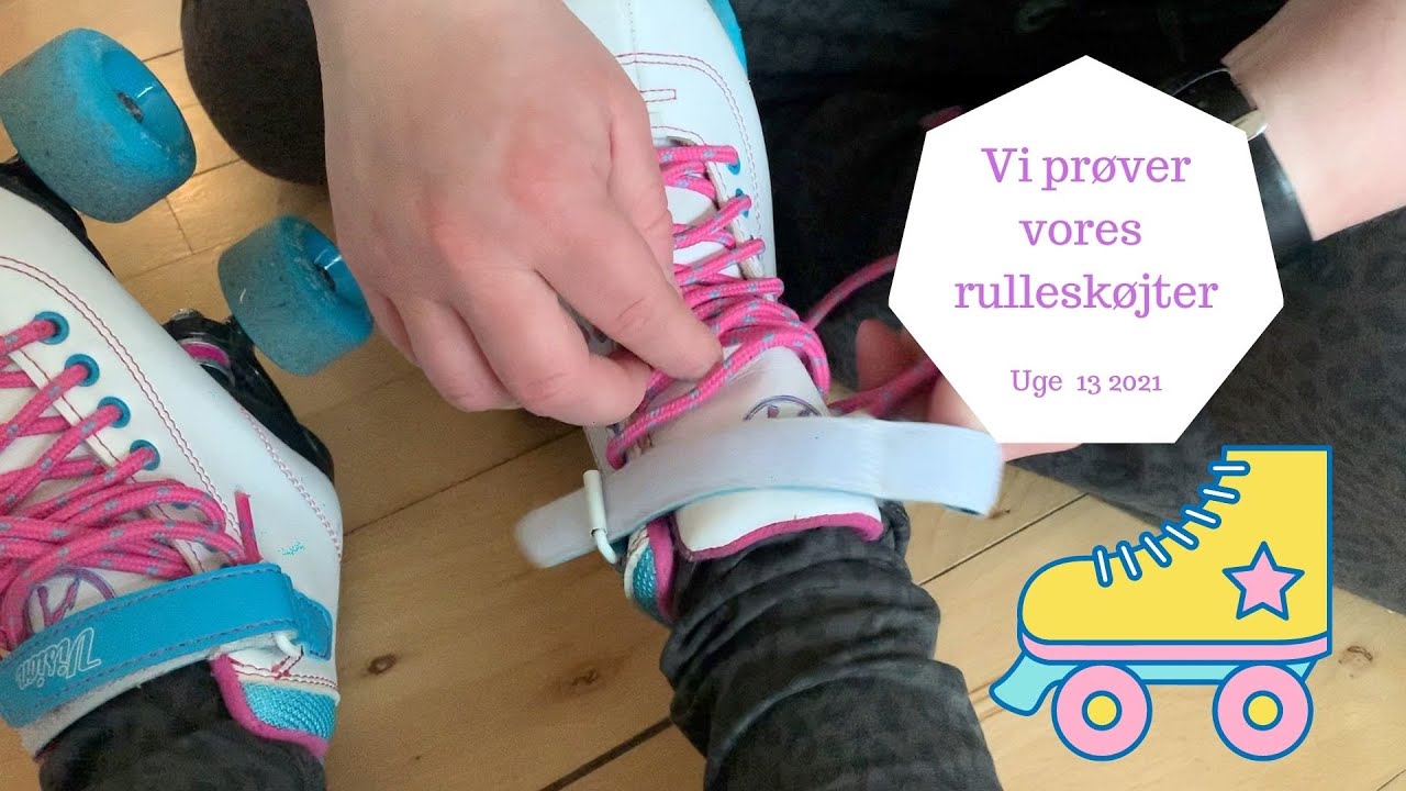 FÅR NYT REGNTØJ OG PIGERNE PRØVER DERES RULLESKØJTER