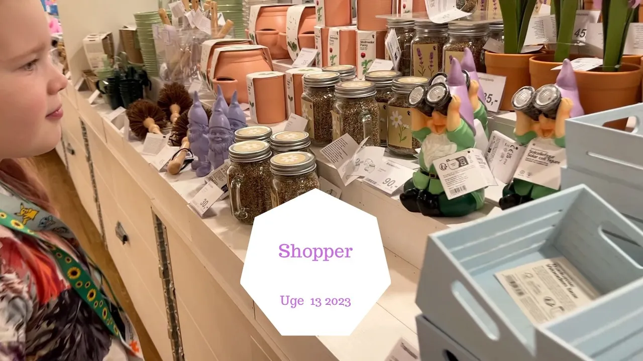 SHOPPER PÅ ROSTORV MED ZOE