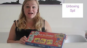 Unboxing Spil DANSK