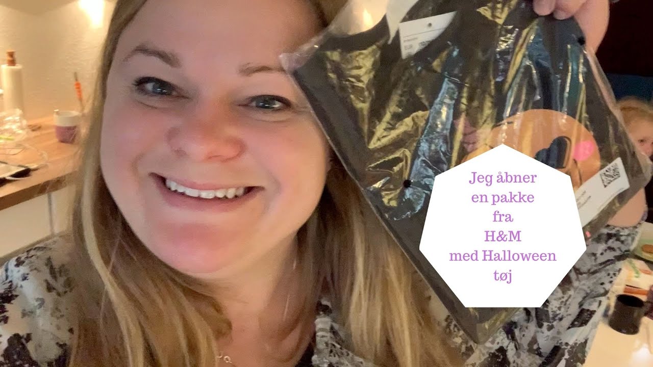 JEG PAKKER EN PAKKE FRA H&M OP MED HALLOWEEN TØJ