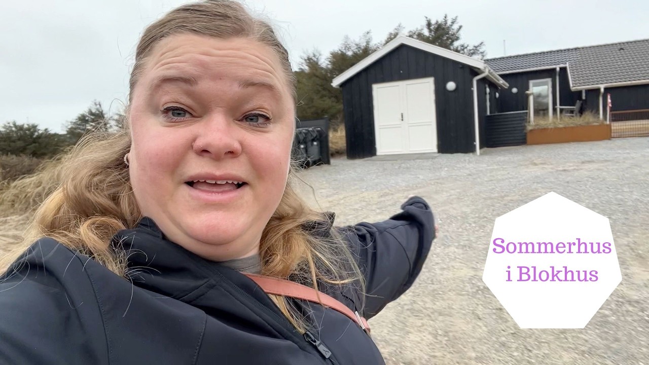 Vi er taget i SOMMERHUS i Blokhus i påskeferien