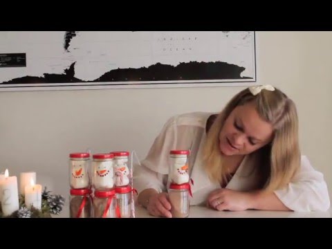 DIY Christmas teacher gift (Day 16th of our daily vlogs in December 2015)