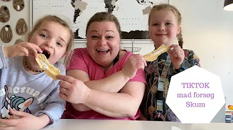 TIKTOK MAD FORSØG - SKUM IND I OVNEN