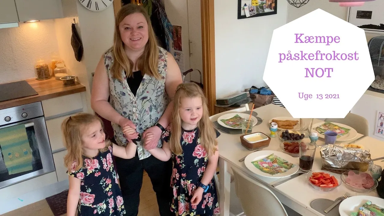 VI LAVER VORES FØRSTE PÅSKEFROKOST - BLIVER DEN GOD