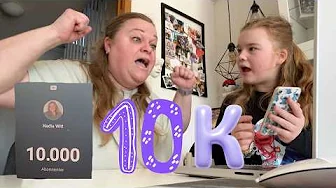 Vi får 10 000 - 10K Abonnenter