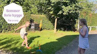 Sommerferie dag med Feriebillet, SHOPPING, Pool og aftenhygge