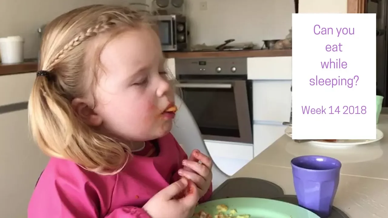 Can you eat while your sleeping?