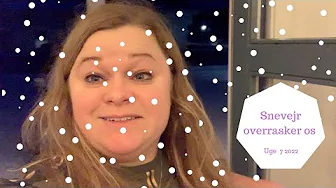 SNEVEJR OVERRASKER OS EFTER TUR I HALLEN