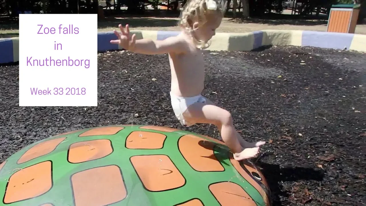 Zoe falls in Knuthenborg Part 2