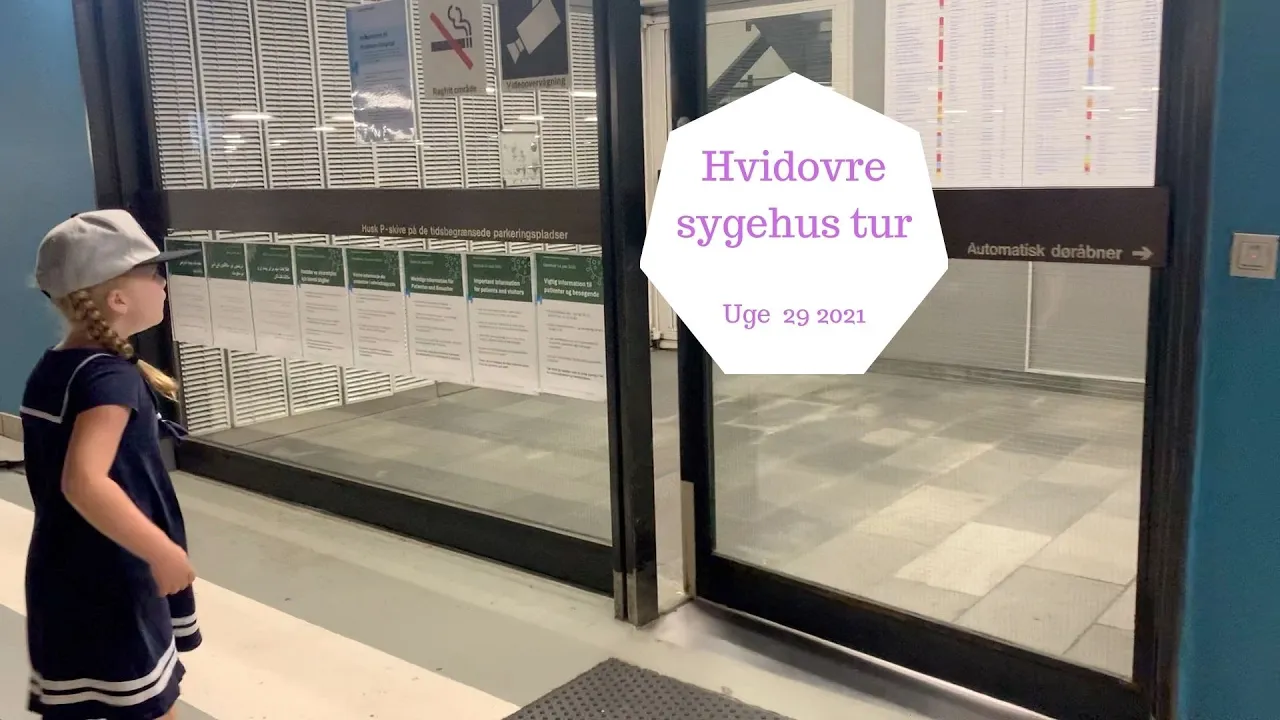 ZOE SKAL TIL RØNTGEN PÅ HVIDOVRE SYGEHUS