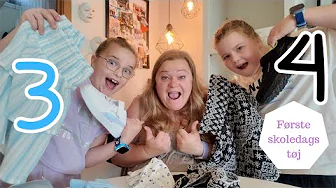 Pigernes første skoledags sæt tøj i 3.  klasse og 4.  klasse