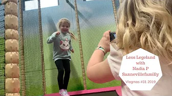 VLOGMAS 2019 #31 LEOS LEGELAND WITH NADIA P SANNEVILLE FAMILY