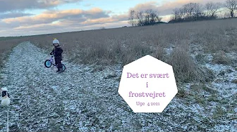 CYKELTUR I FROSTVEJR