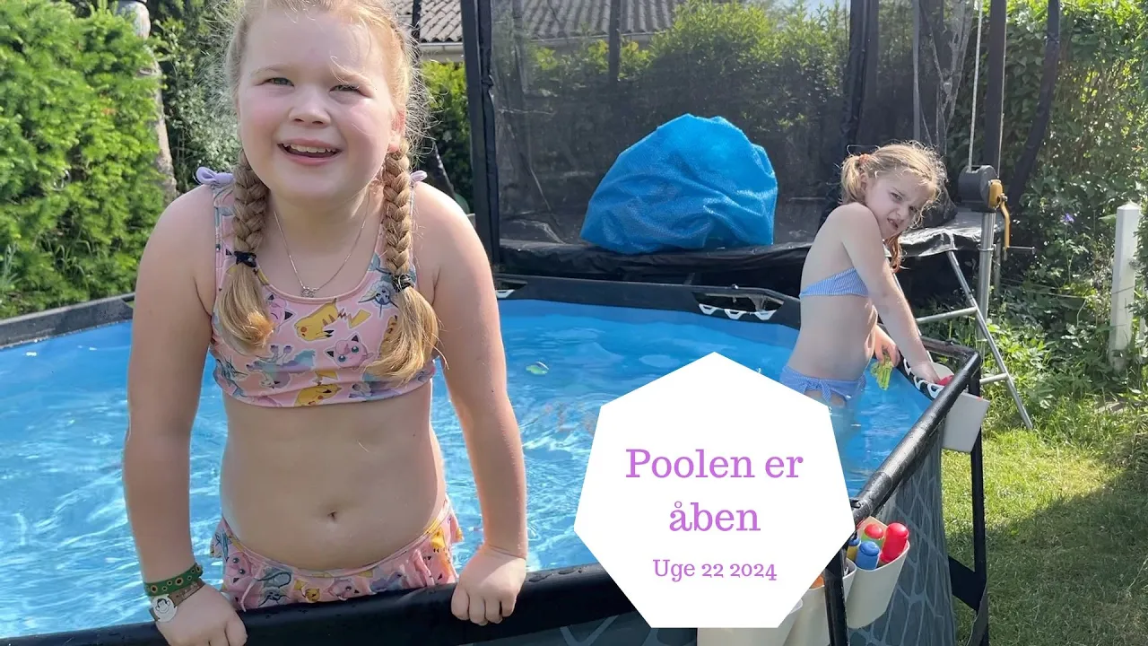 SOMMERENS FØRSTE TUR I POOLEN - SHOPPER PÅ ROSTORV