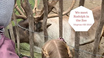 VLOGMAS 2019 #30 We Meet RUDOPLH in the ZOO