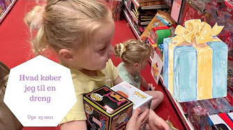 VI KØBER GAVER TIL HUBERT