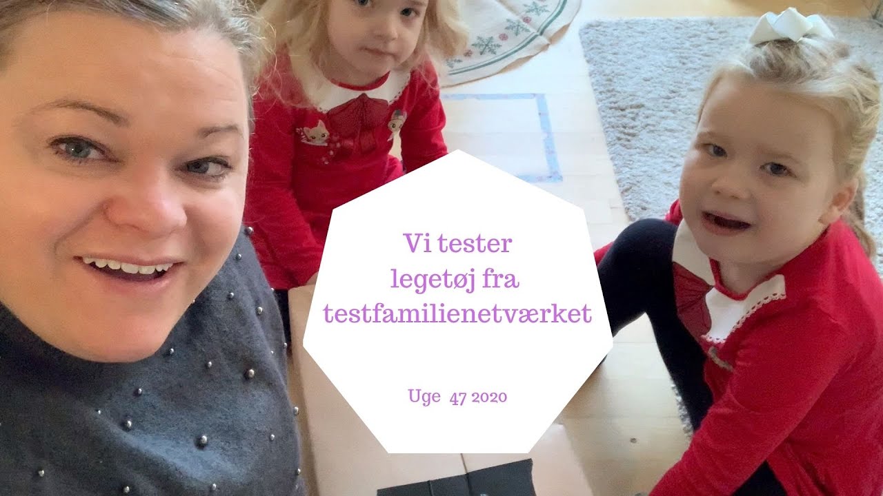 Vi TESTER NYT LEGETÆJ FRA TESTFAMILIENETVÆRKET