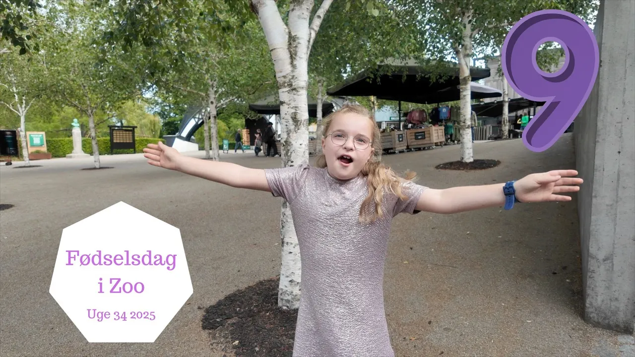 Fødselsdags tur i Zoologisk Have