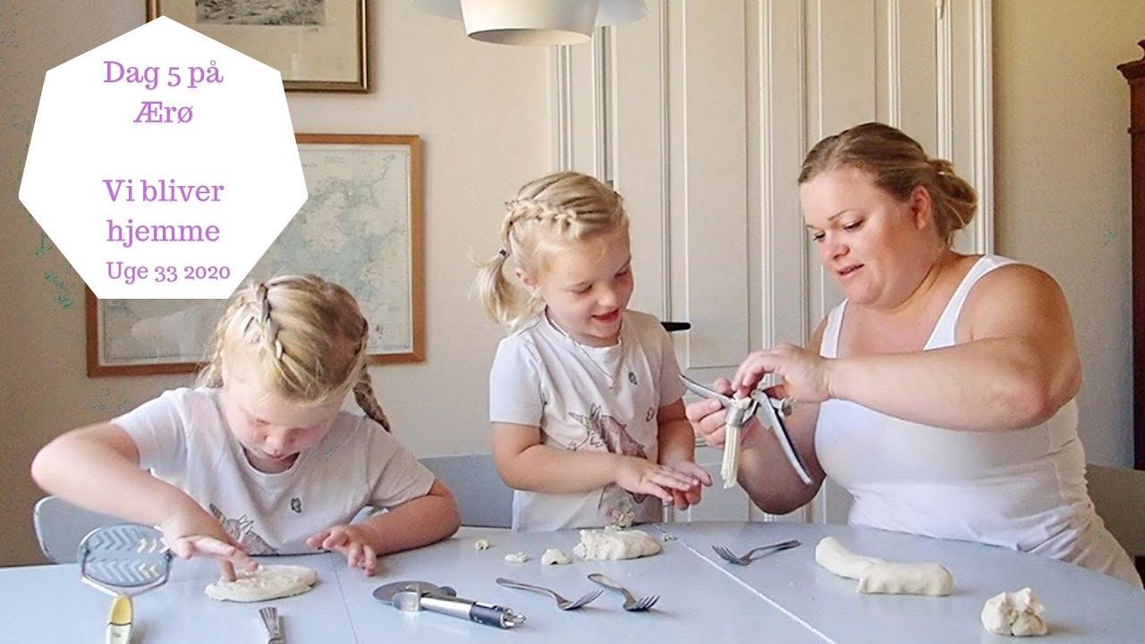 DAG 5 PÅ ÆRØ - VI BLIVER HJEMME HELE DAGEN OG HYGGER