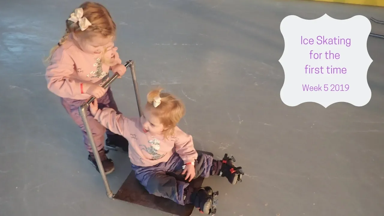 Ice Skating for The First Time