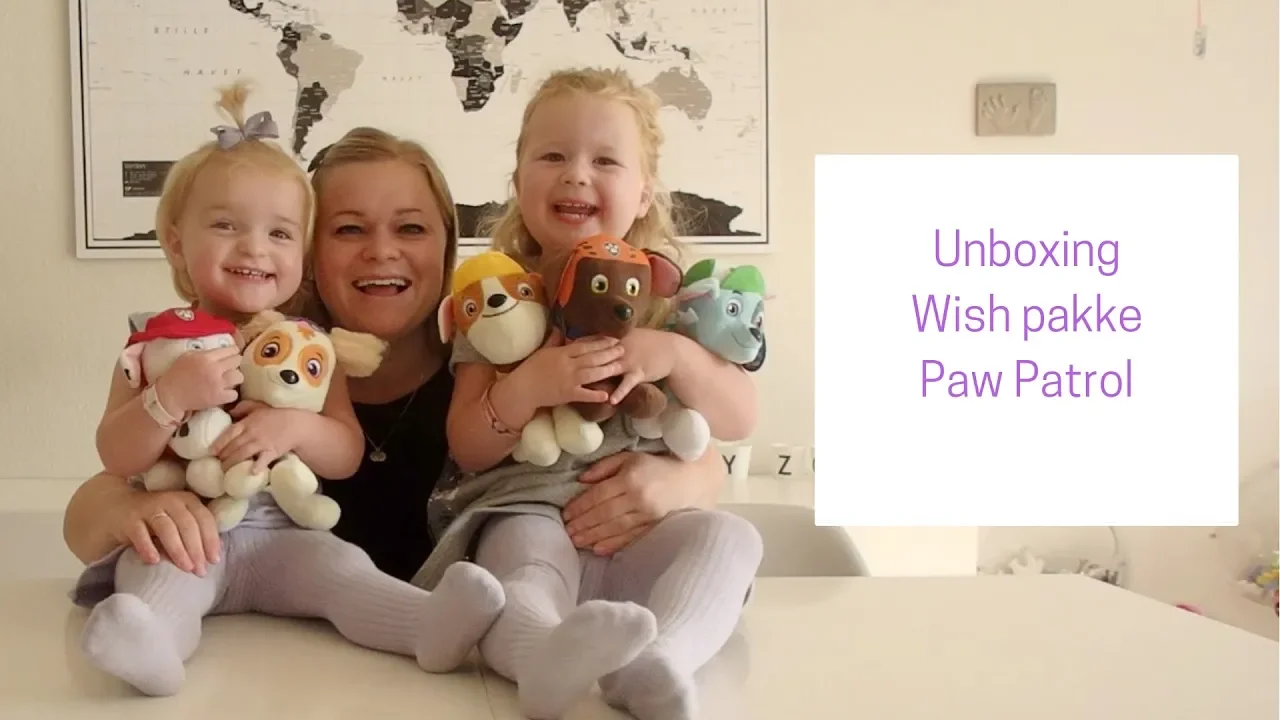 Unboxing Wish Pakke Paw Patrol DANSK