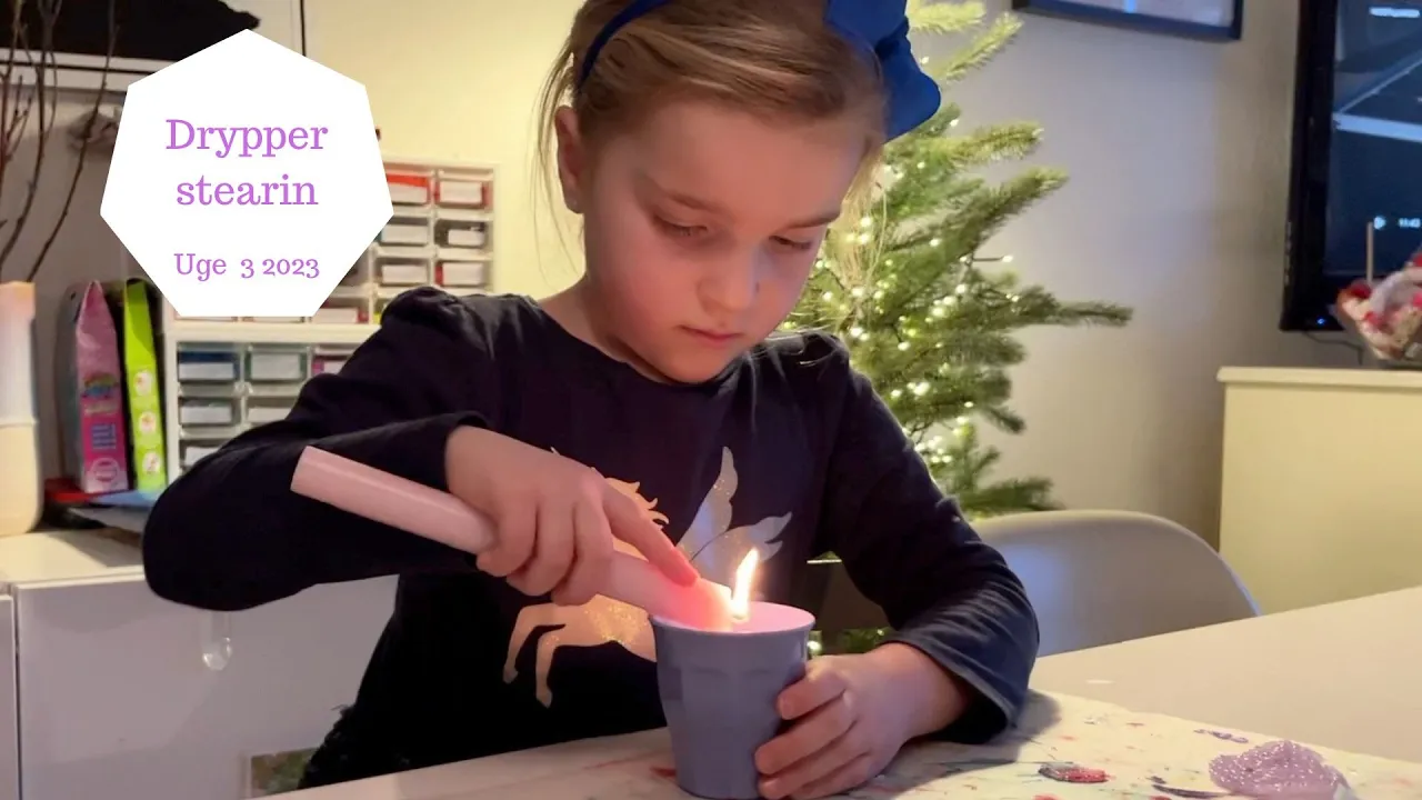 VI DRYPPER STEARIN - VI ER STADIG SYGE