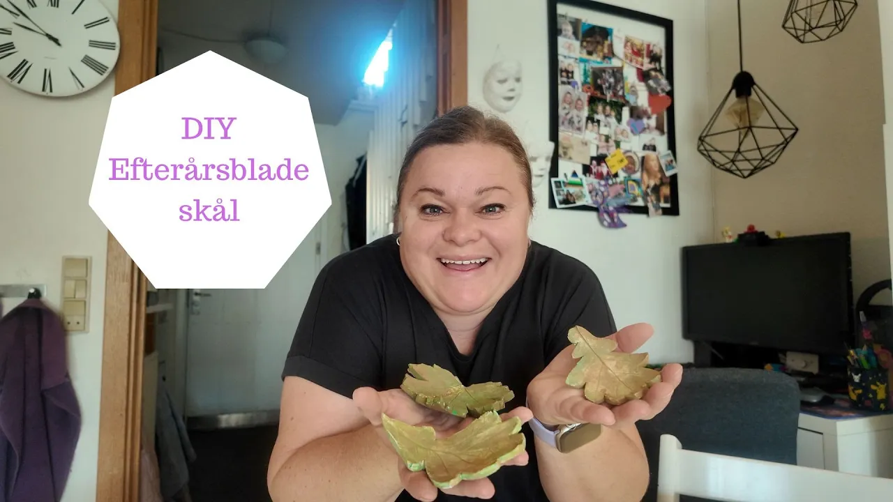 DIY Efterårs blade Skåle