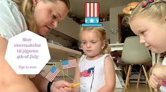 STOR OVERRASKELSE TIL PIGERNE - 4TH OF JULY