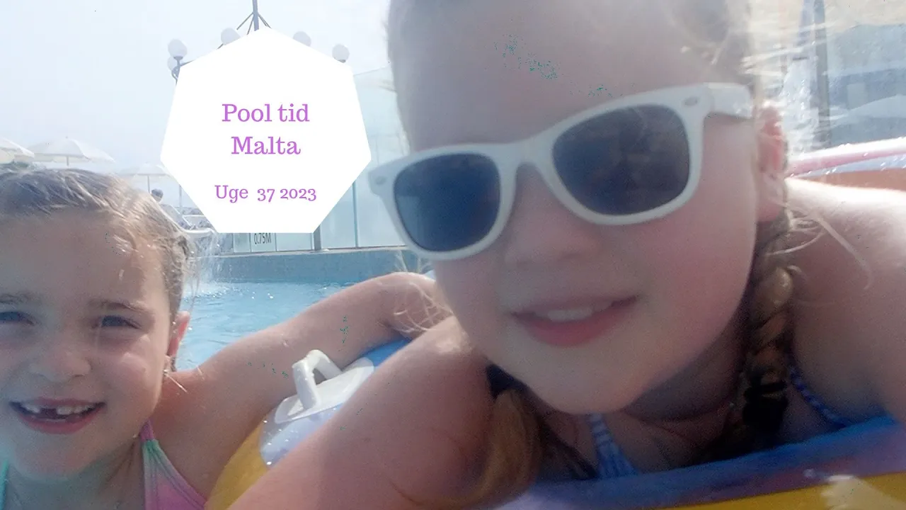 SHOPPER MAD PÅ MALTA - HOPPER I POOLEN