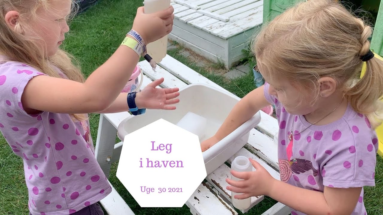 HJEMME HYGGE DAG - VI LEGER I HAVEN