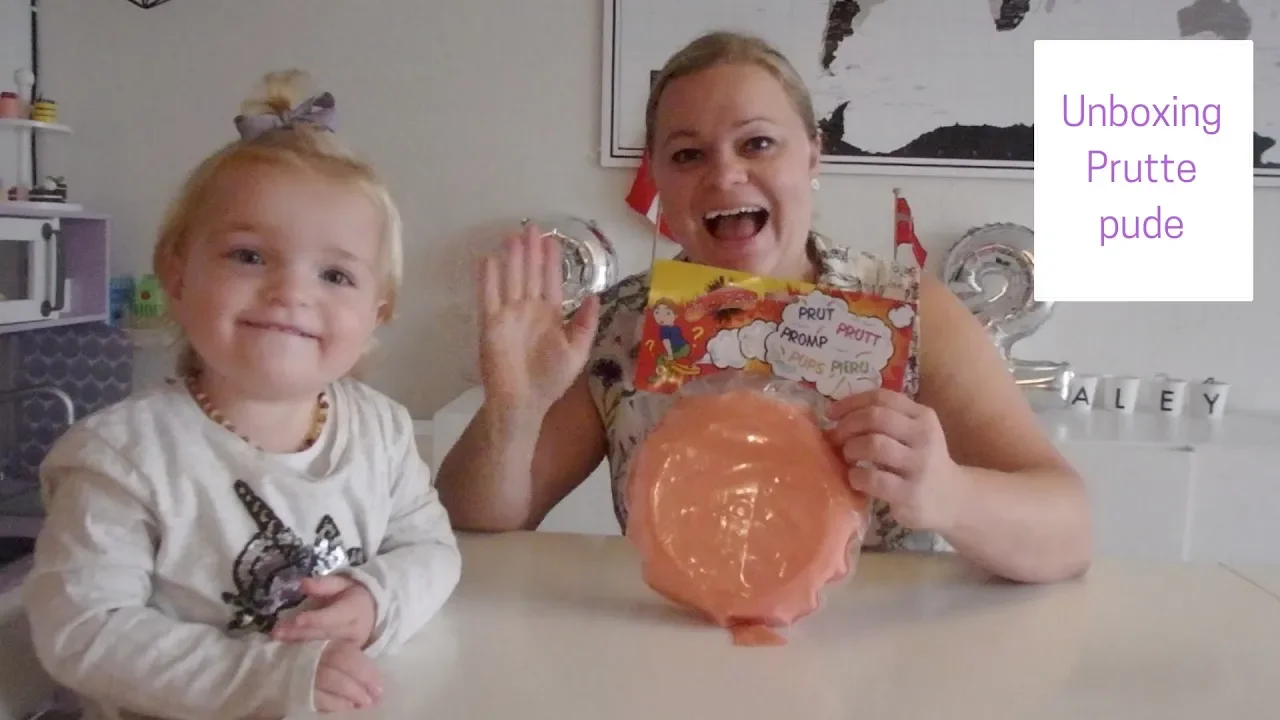 Unboxing Pruttepude DANSK