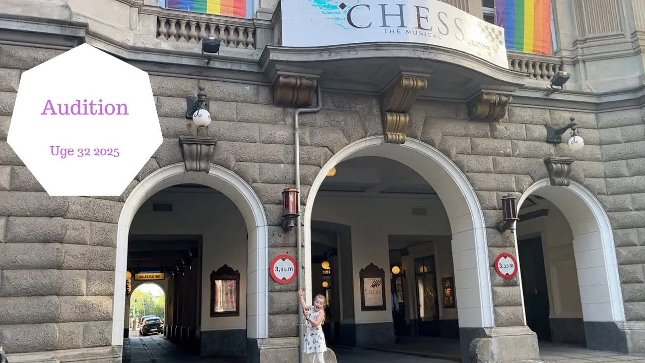 Haley er til Audition på Det Nye Teater